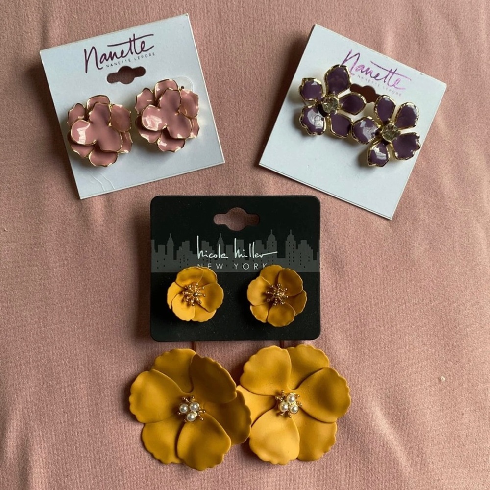 Nicole Miller And Nanette Earrings